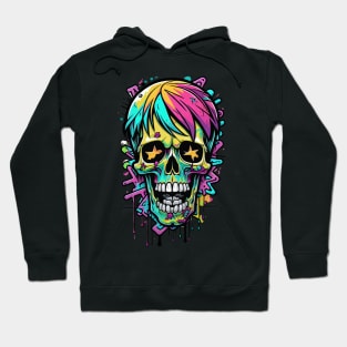 Pop art Skull Hoodie